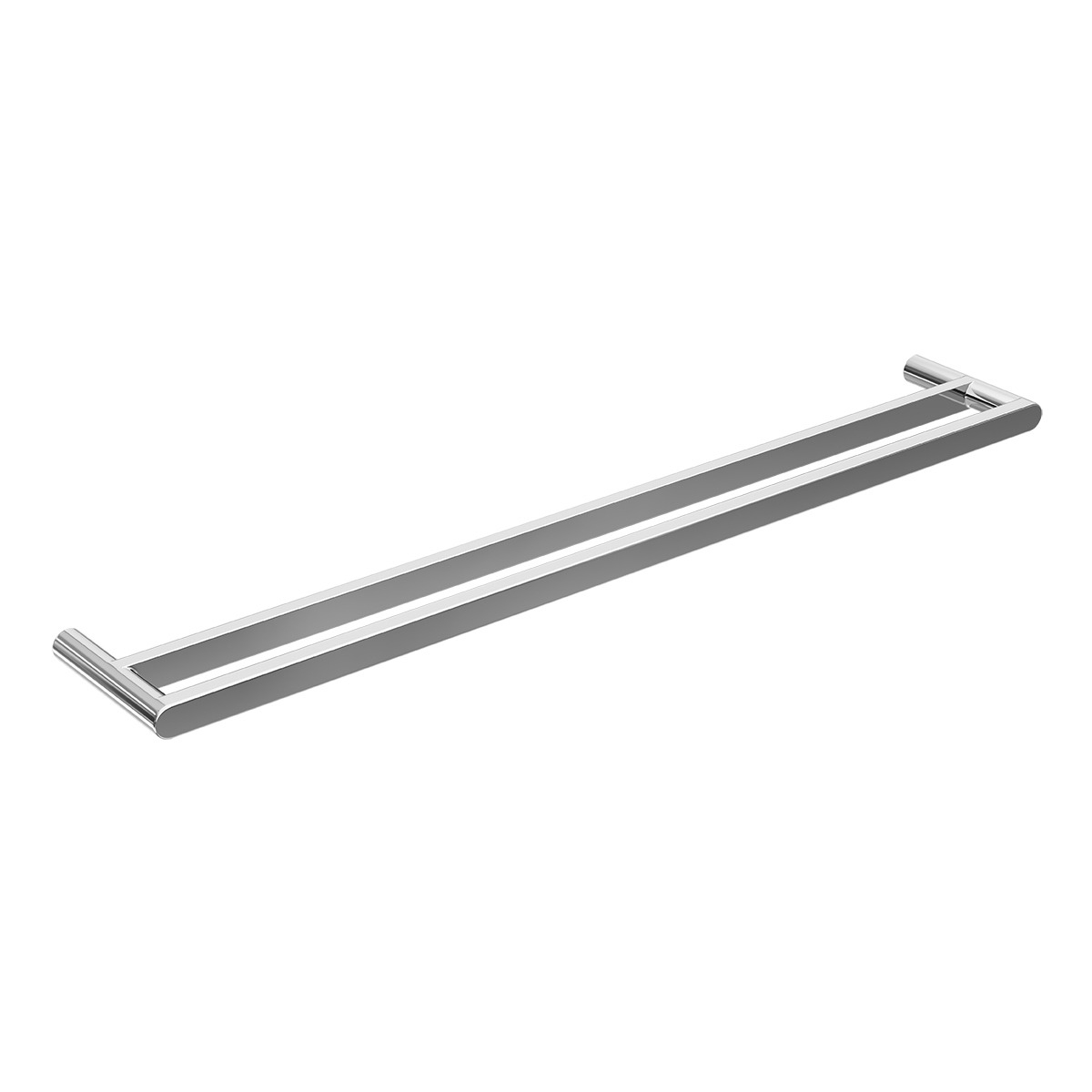 Double Towel Rail Chrome 800mm Highgrove Bathrooms