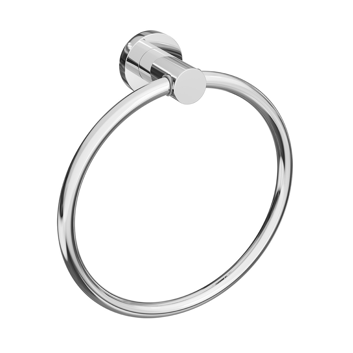 Guest Towel Ring Chrome Highgrove Bathrooms