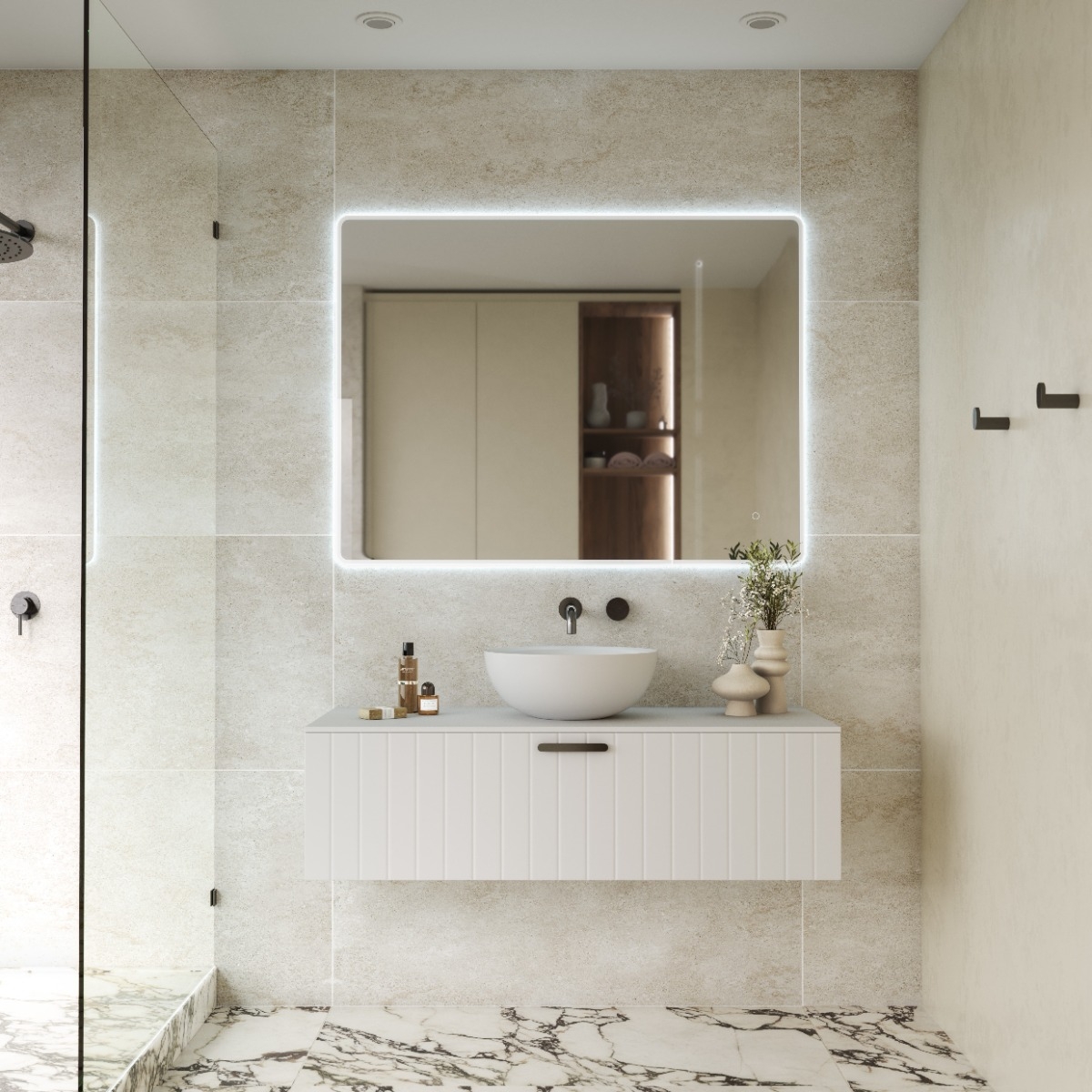 Highgrove led mirror top