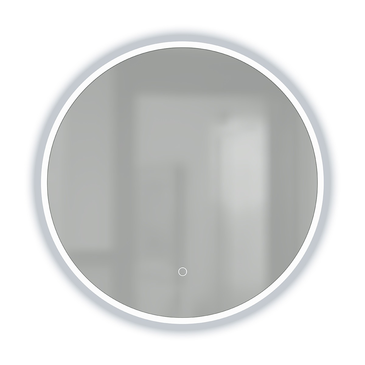 Round LED Edge Mirror with Demister 600mm Highgrove Bathrooms