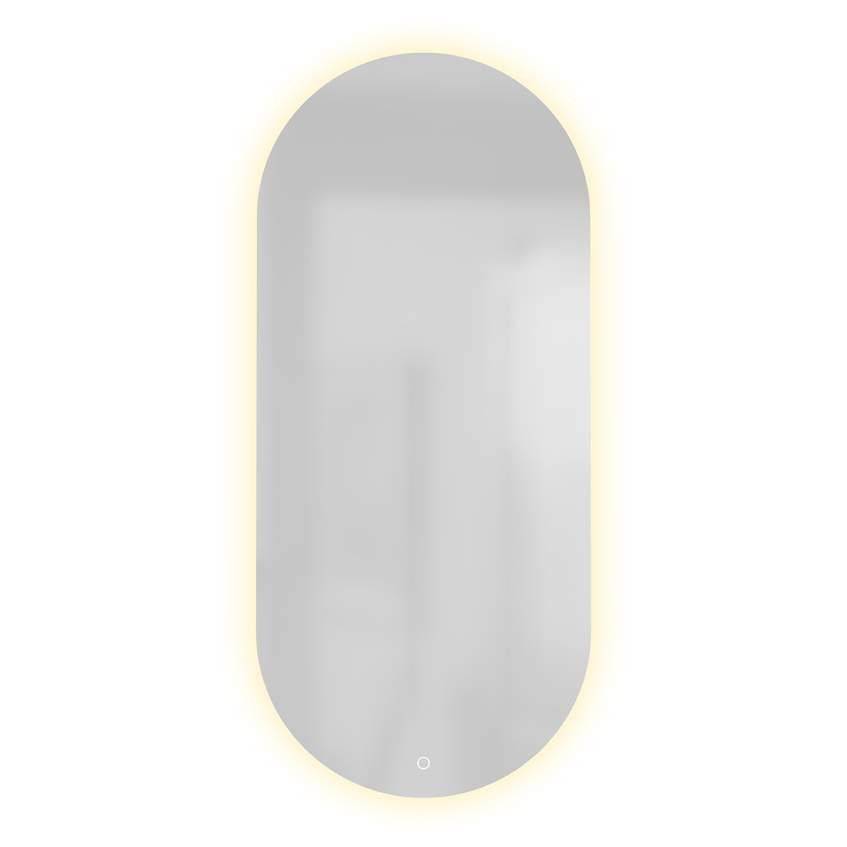 Oval LED Pencil Edge Mirror 450x1000mm Highgrove Bathrooms