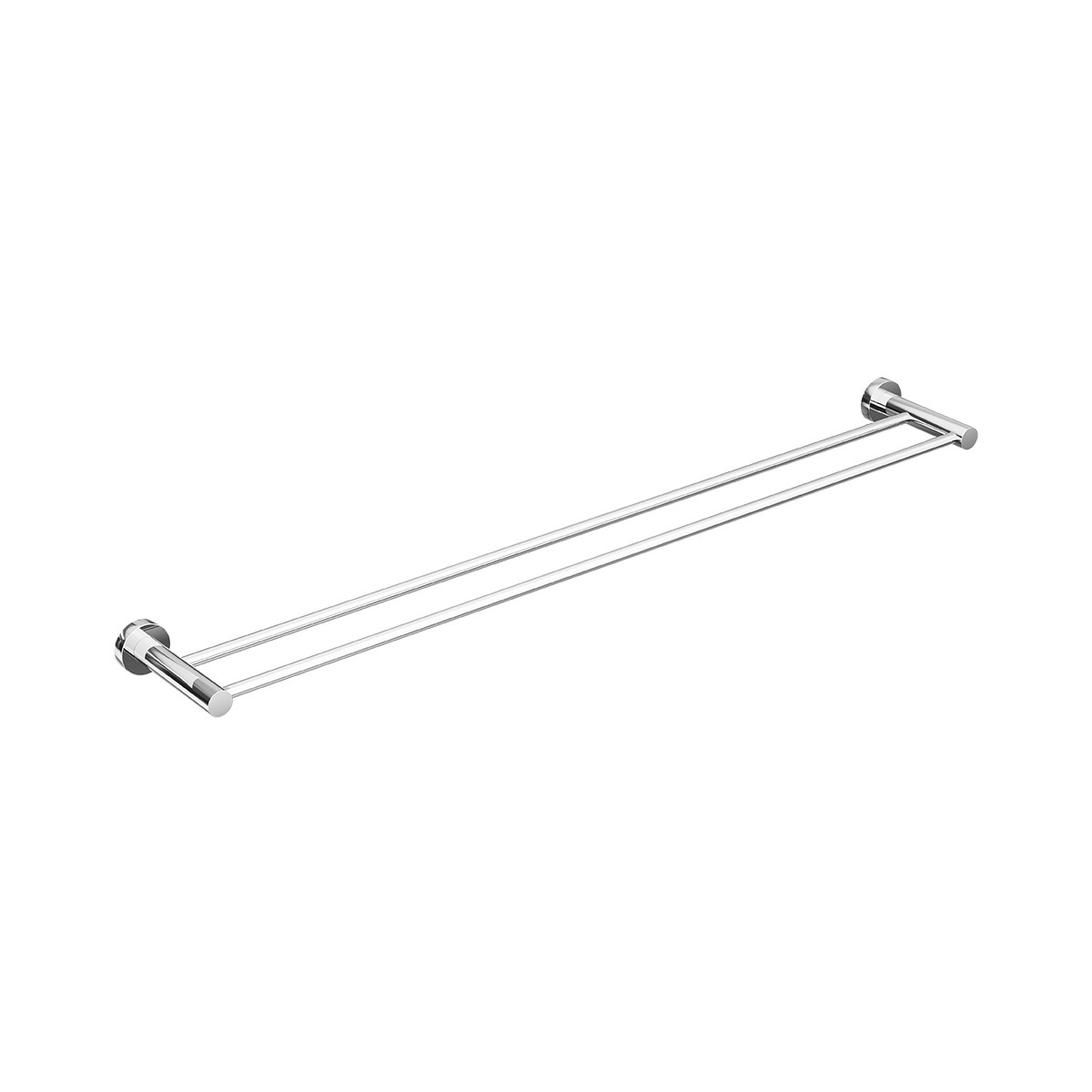 Double Towel Rail Chrome 750mm Highgrove Bathrooms