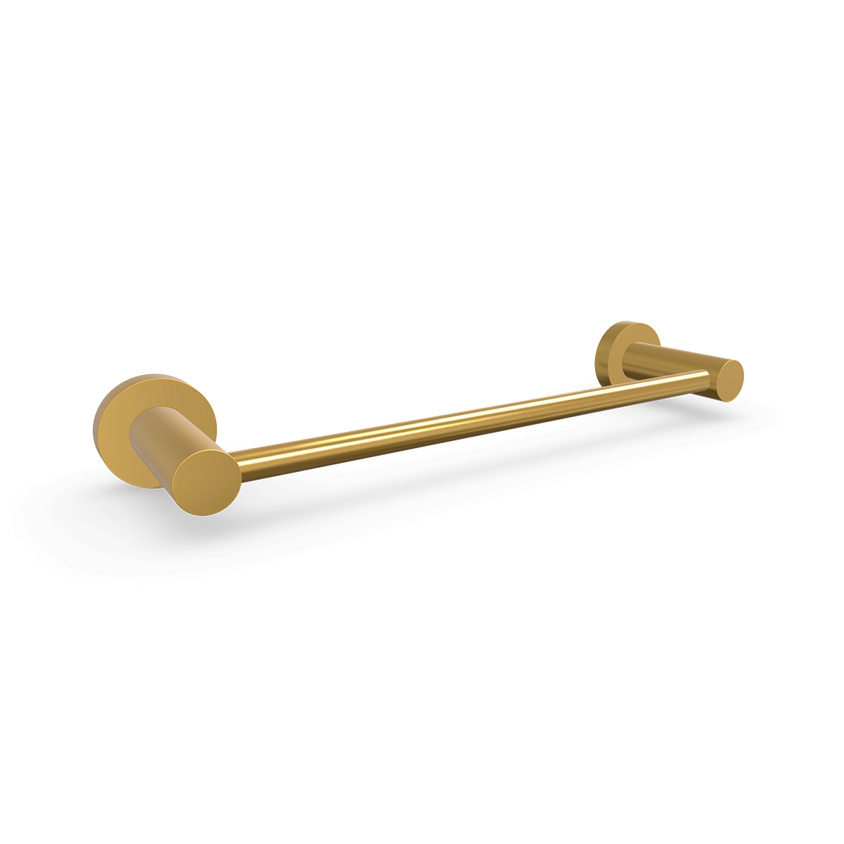 Hand Towel Rail Brushed Brass 250mm Highgrove Bathrooms