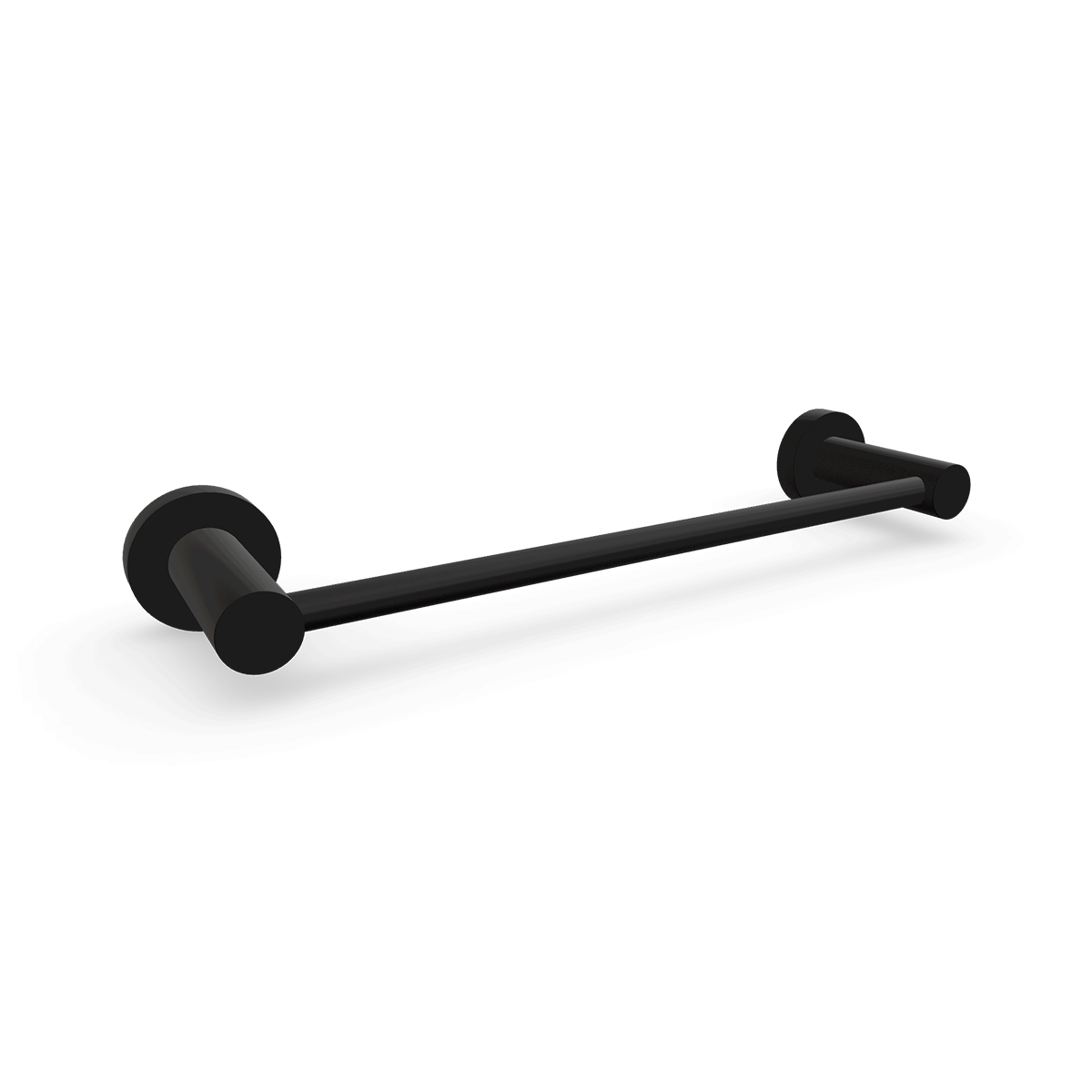 Hand Towel Rail Matte Black 250mm Highgrove Bathrooms
